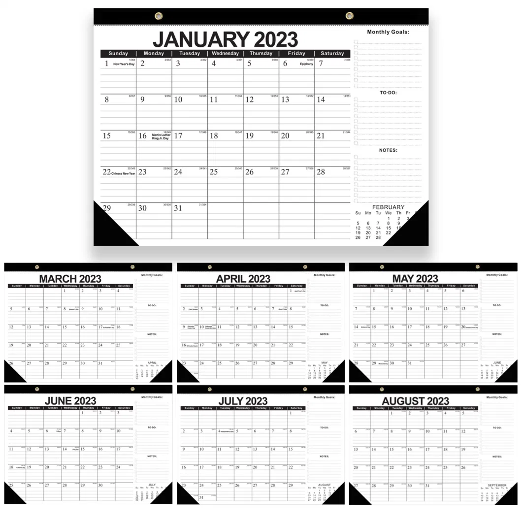 Calendar 2023 Custom Advent Desktop Calendar Printing