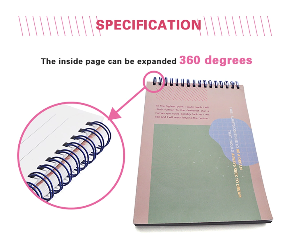 Wholesale Paper Hardcover Agenda Diary Planner with Perforated Paper Notebooks