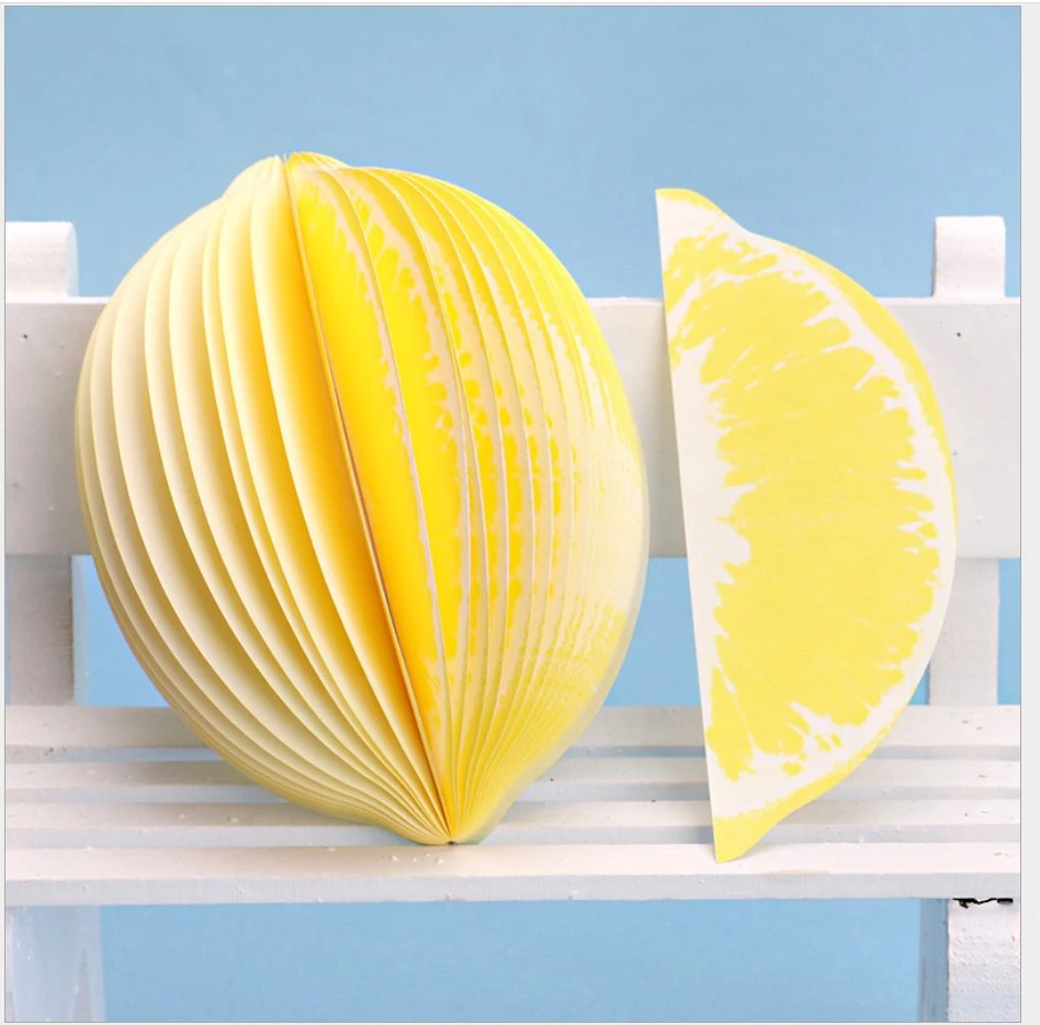 3D Fruit Watermelon Shape Sticky Note Glue Memo Pad Note