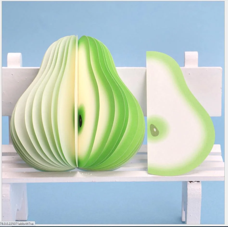 3D Fruit Watermelon Shape Sticky Note Glue Memo Pad Note